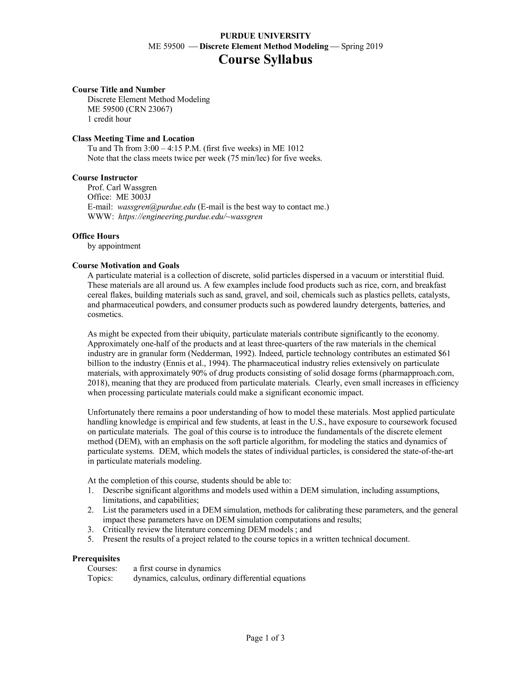 ME 595 – Discrete Element Method Modeling – PurdueME.com