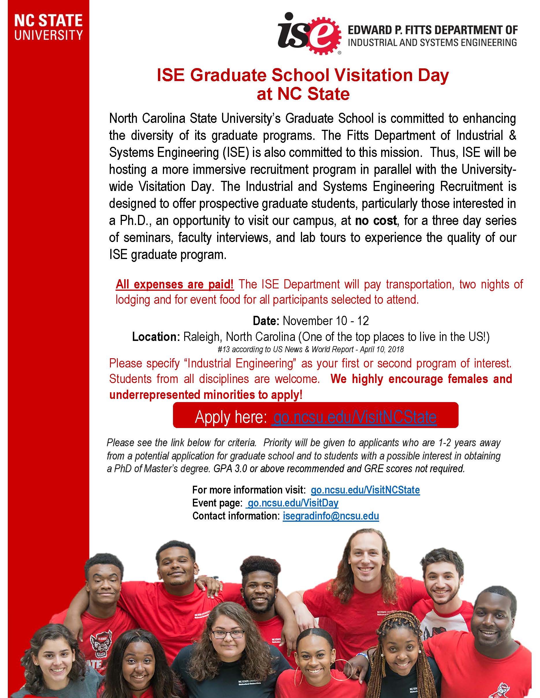 NORTH CAROLINA STATE UNIVERSITY INDUSTRIAL ENGINEERING visual data 7