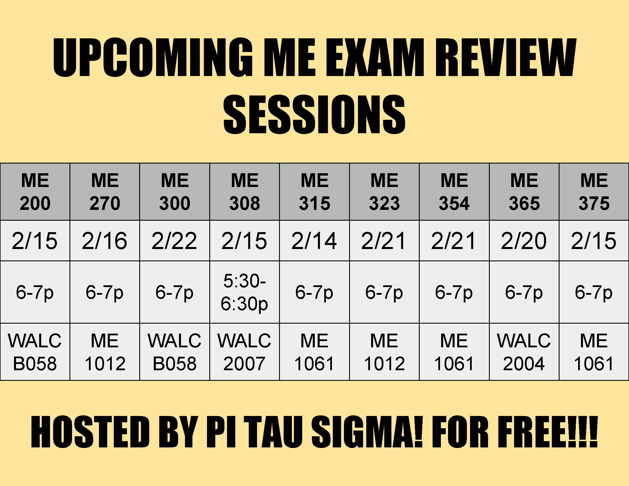 Pi Tau Sigma Exam Reviews – Undergraduate Blog